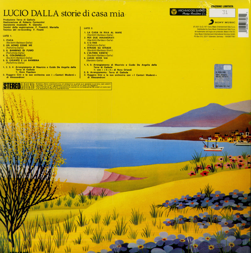 Dalla Lucio - Storie Di Casa Mia (Vinile Giallo) Lp 0194398770611