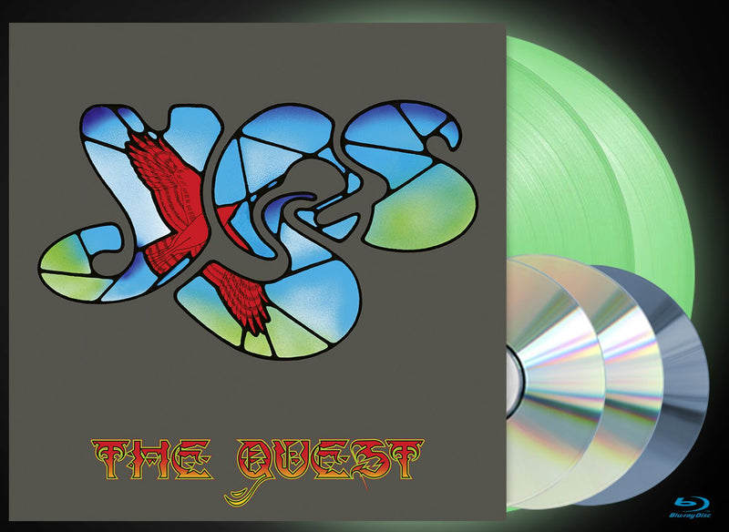 Yes - The Quest (Deluxe Glow In The Dark 2Lp + 2 Cd + B,Ray Box Set Limited Edt.) Lp 0194398788111