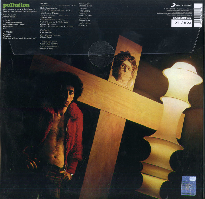 Battiato Franco - Pollution Edizione Limitata Numerata  Lp 0194398870618