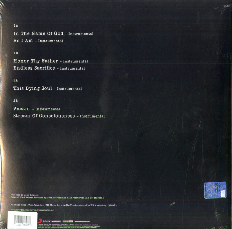 Dream Theater - Lost Not Forgotten Archives Train Of Thought Instrumental Demos 2003 Lp 0194398885018