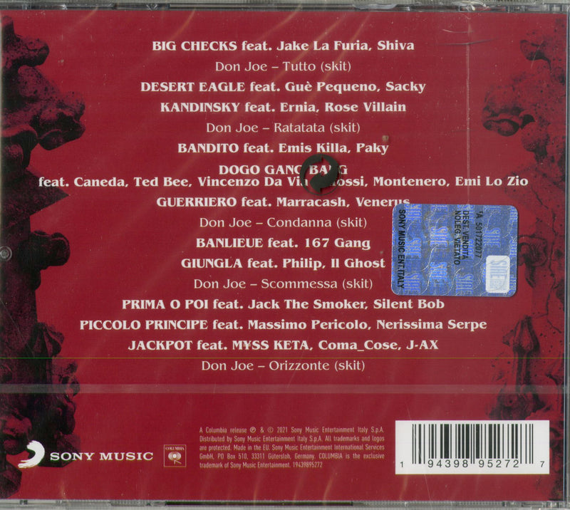 Don Joe - Milano Soprano Cd 0194398952727