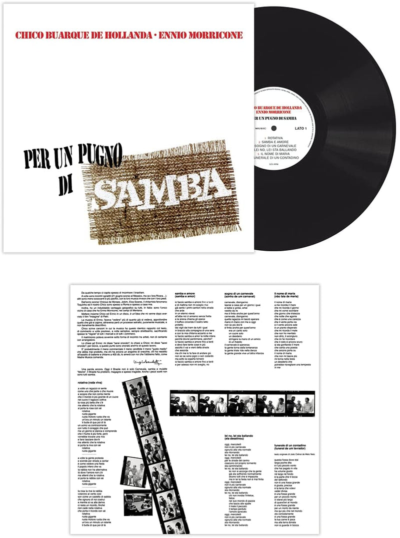 Buarque Chico & Morricone Ennio - Per Un Pugno Di Samba (180 Gr Black) Lp 0194398955414