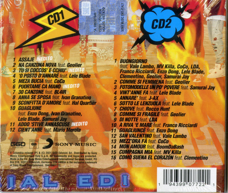 D'Alessio Gigi - Buongiorno (Special Edition 2021) Cd 0194399077221