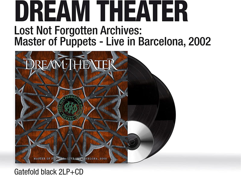Dream Theater - Lost Not Forgotten Archives Master Of Puppets Live In Barcelona 2002 Lp 0194399077818