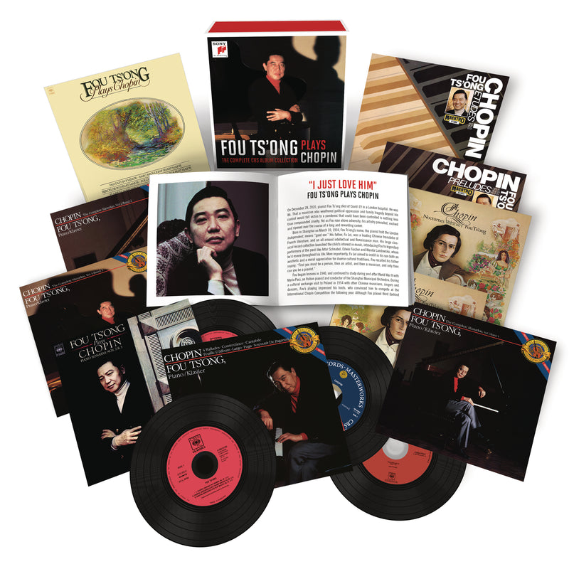 Ts'Ong Fou - Fou Ts'Ong Plays Chopin The Complete Cbs Album Collection Cd 0194399130926