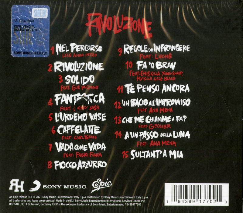 Rocco Hunt - Rivoluzione Cd 0194399177020