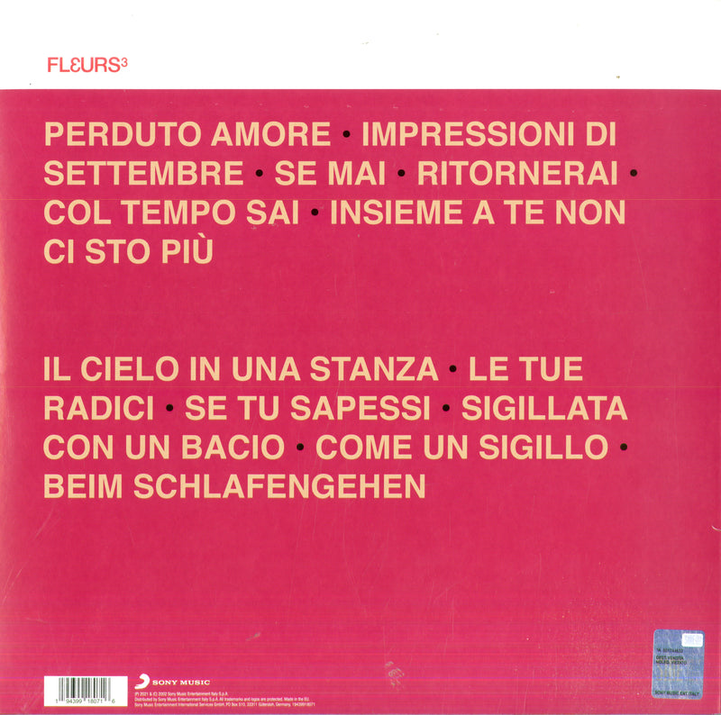 Battiato Franco - Fleurs 3 (Vinile Giallo) Lp 0194399180716