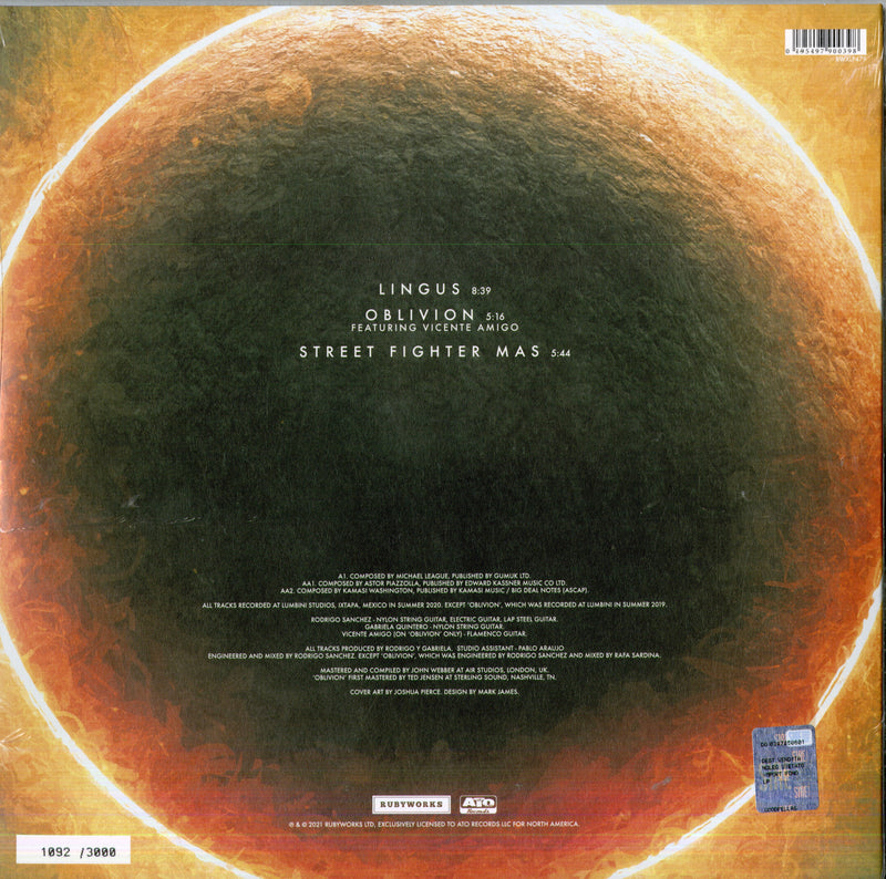 Rodrigo Y Gabriela - Jazz Ep Lp 0195497900398