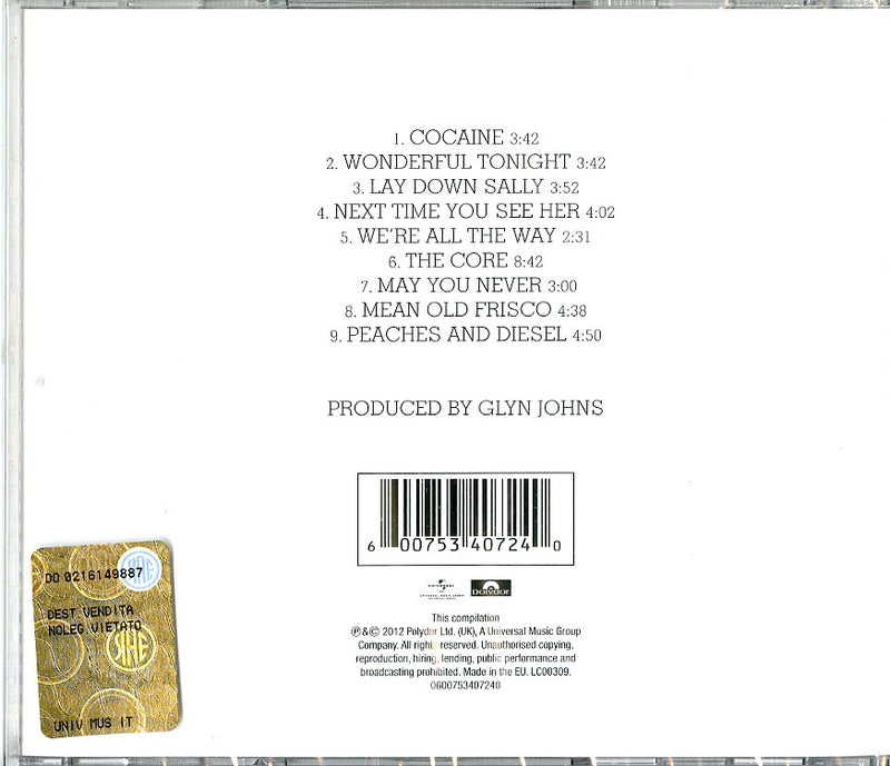 Clapton Eric - Slowhand (35 Anniv.Edt.Remastered) Cd 0600753407240