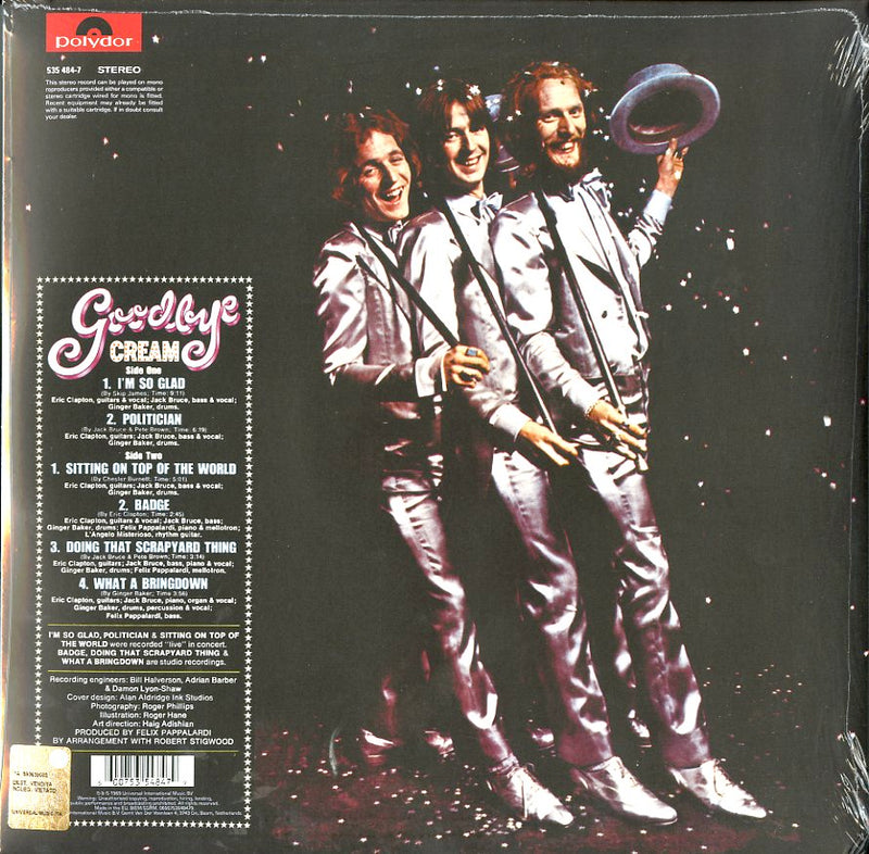 Cream - Goodbye Vinile LP - Vinyl record 0600753548479