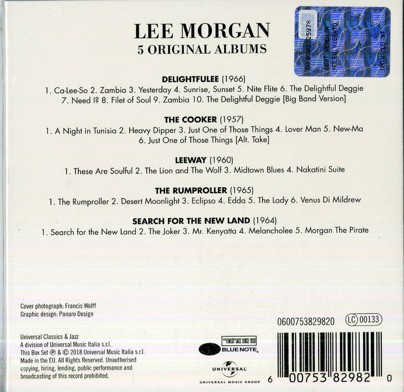 Morgan Lee - 5 Original Albums CD 0600753829820