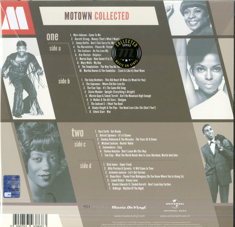 Compilation - Motown Collected (180 Gr. Vinyl White Limited Edt.) Lp 0600753938683