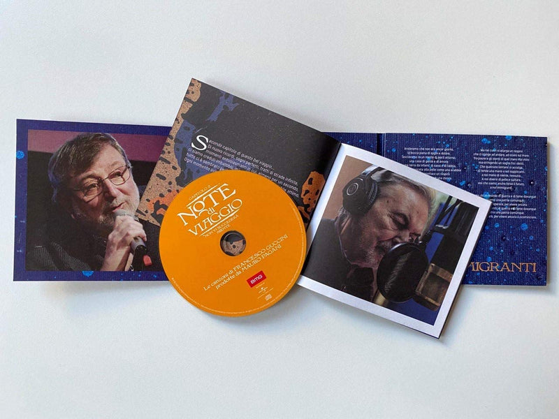 Guccini Francesco, Pagani Mauro( Canzoni Interpretate Dalle Grandi Voci Italiane) - Note Di Viaggio Capitolo 2: Non Vi Succedera Niente (Digipack) Cd 0602435020488