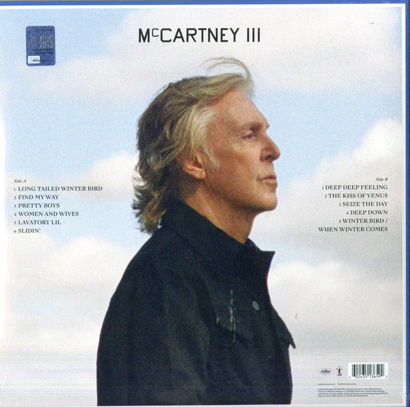 Mccartney Paul - Mccartney Iii Lp 0602435136592