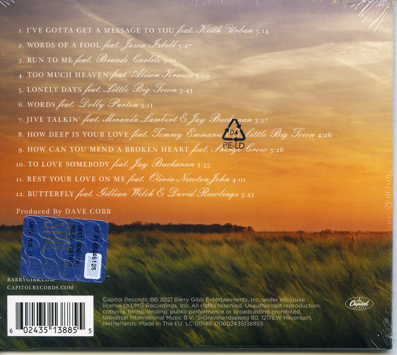 Gibb Barry - Greenfields Vol.1 (Deluxe Edt. + 2 Bonus Tracks) Cd 0602435138879