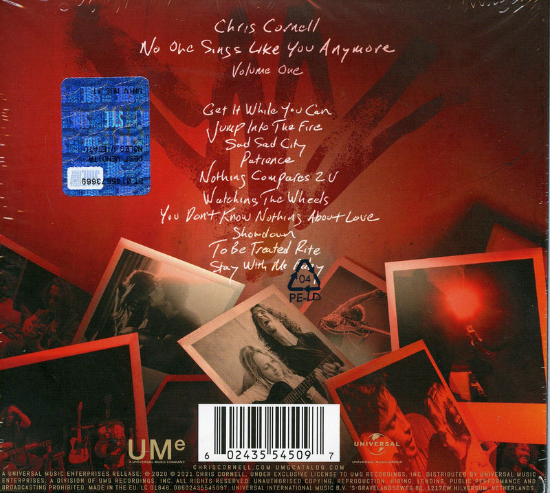 Cornell Chris - No One Sings Like You Anymore Vol.1 Cd 0602435545097