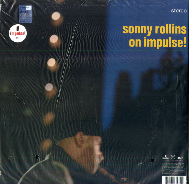 Rollins Sonny - On Impulse! Lp 0602435669090