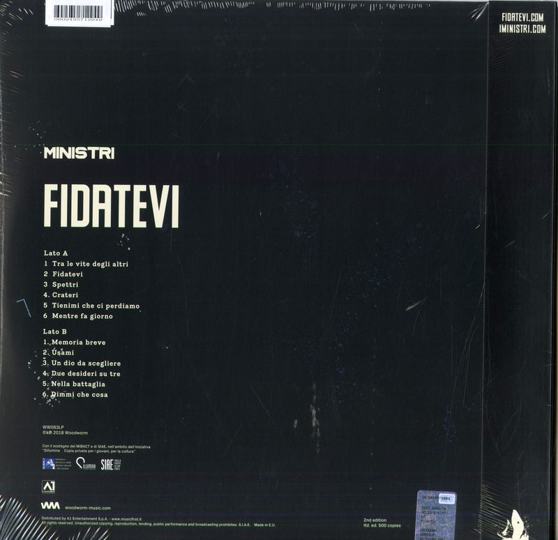 Ministri - Fidatevi Lp 0602435712949