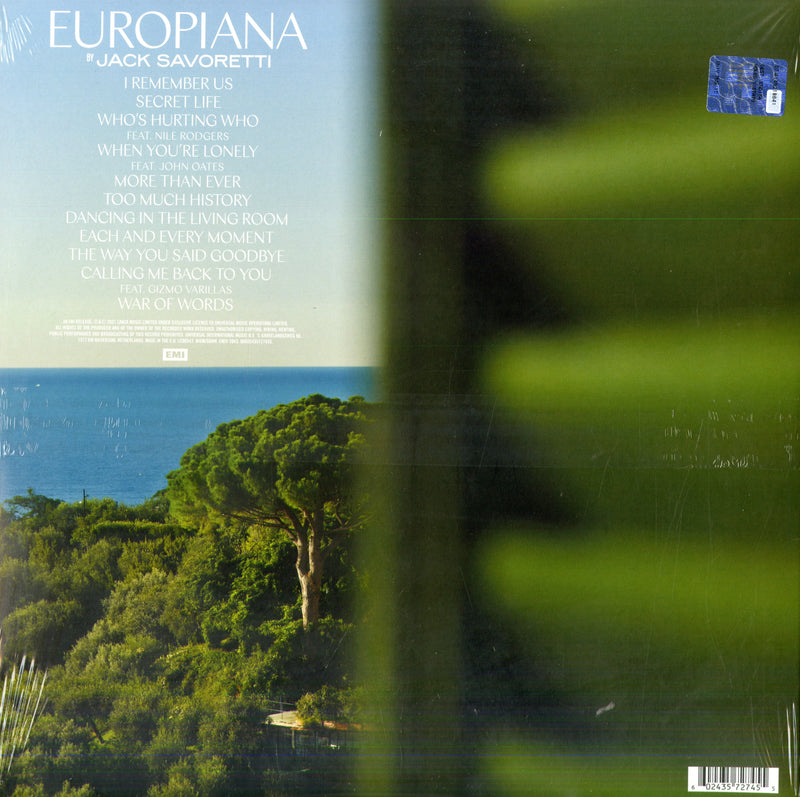 Savoretti Jack - Europiana Vinile Verde Lp 0602435727455