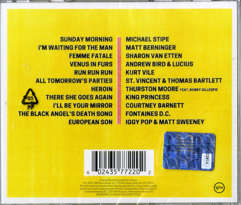 Compilation - I'Ll Be Your Mirror (A Tribute To Velvet Underground & Nico) Cd 0602435772202