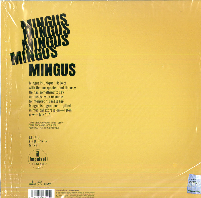 Mingus Charles - Mingus Mingus Mingus (180 Gr.) Lp 0602435862101