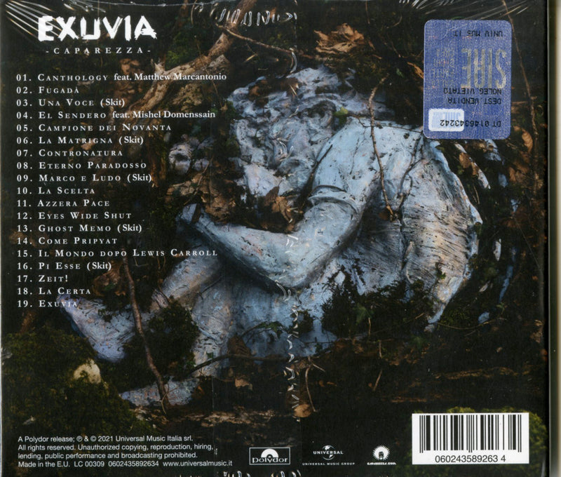 Caparezza - Exuvia Cd 0602435892634