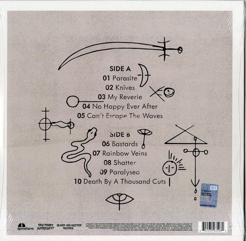 Bullet For My Valentine - Bullet For My (Vinyl Blue Limited Edt.) Lp 0602435935980