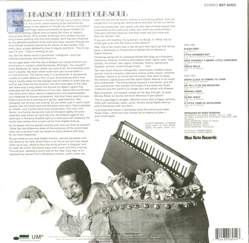 Pearson Duke - Merry Ole Soul Lp 0602438089543