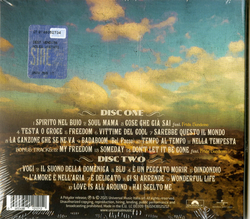 Zucchero Sugar Fornaciari - Inacustico D.O.C. & More Cd 0602438121212