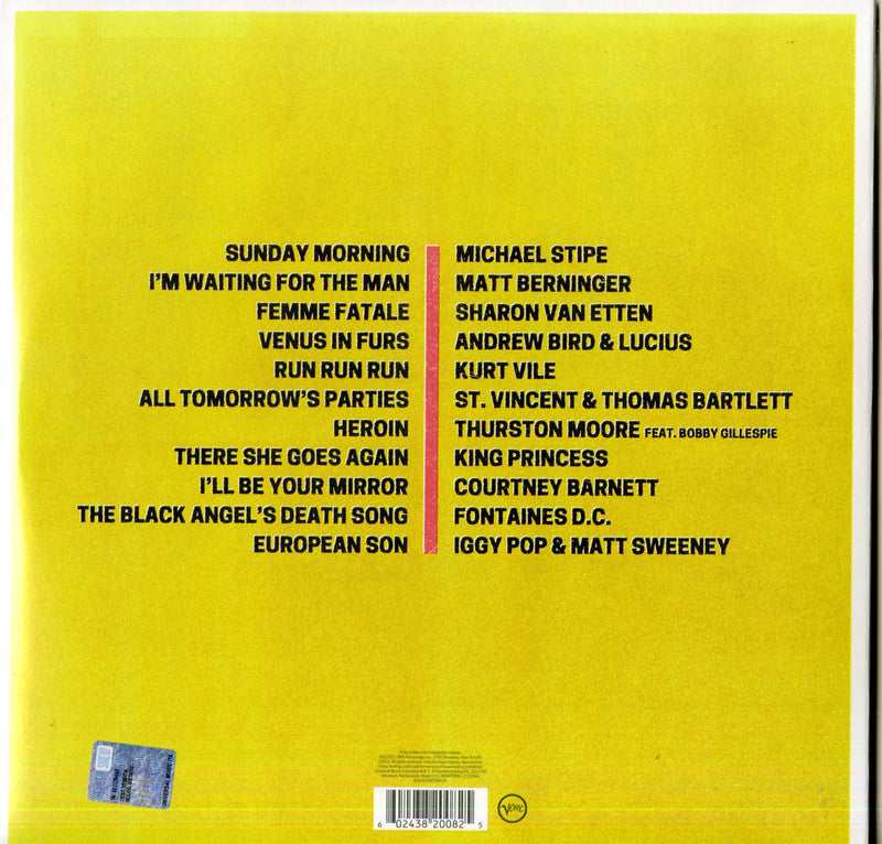 Compilation - I'Ll Be Your Mirror A Tribute To The Velvet Underground & Nico (180 Gr.Colored) Lp 0602438200825