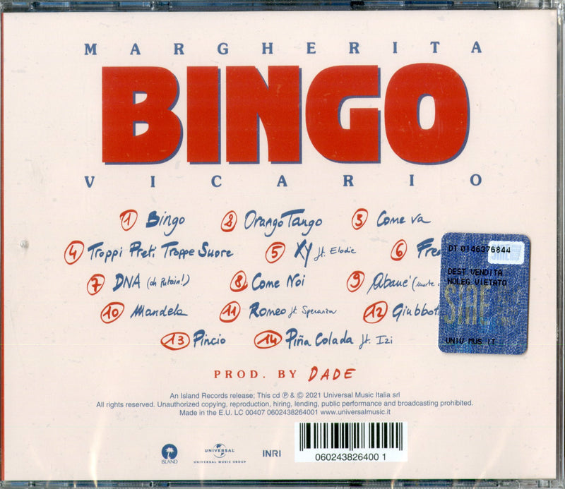 Vicario Margherita - Bingo Cd 0602438264001