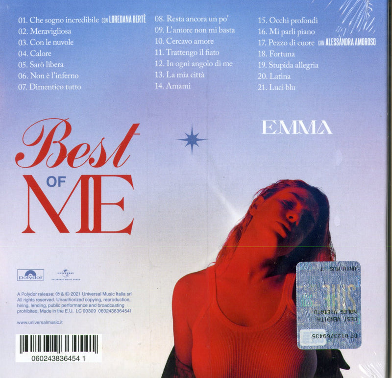 Emma - Best Of Me Cd 0602438364541