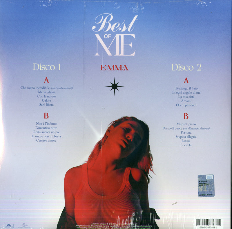 Emma - Best Of Me Doppio Vinile Nero Lp 0602438374182
