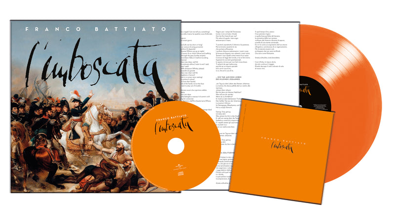 Battiato Franco - L'Imboscata (25Th Anniversary Vinyl Orange + Cd Con Bonus Track Numerata Ltd.) Lp 0602438511525