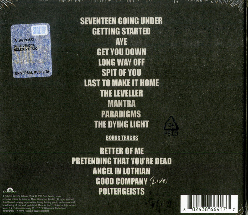 Fender Sam - Seventeen Going Under (Deluxe Edt. + 5 Tracks) Cd 0602438664177