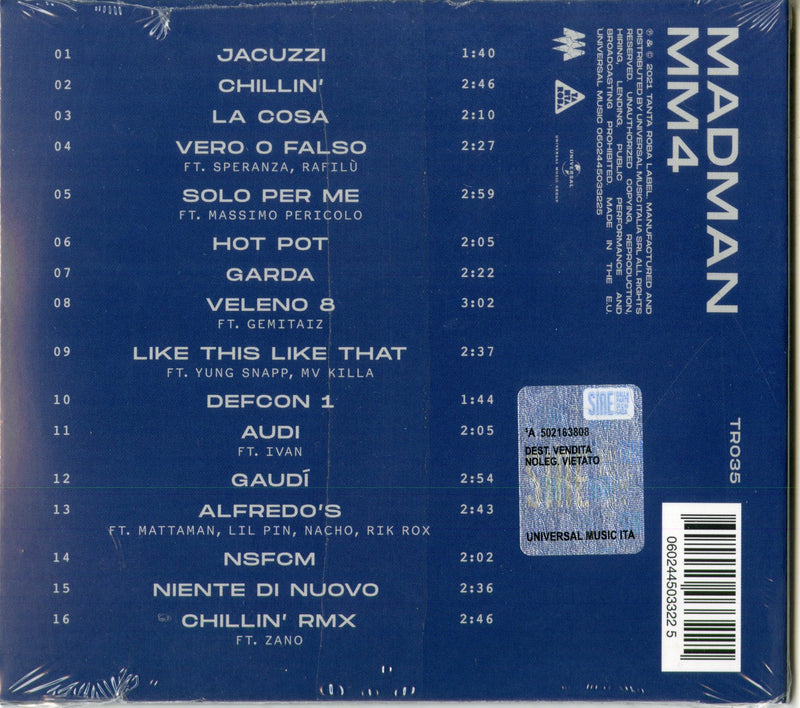 Madman - Mm Vol. 4 Cd 0602445033225