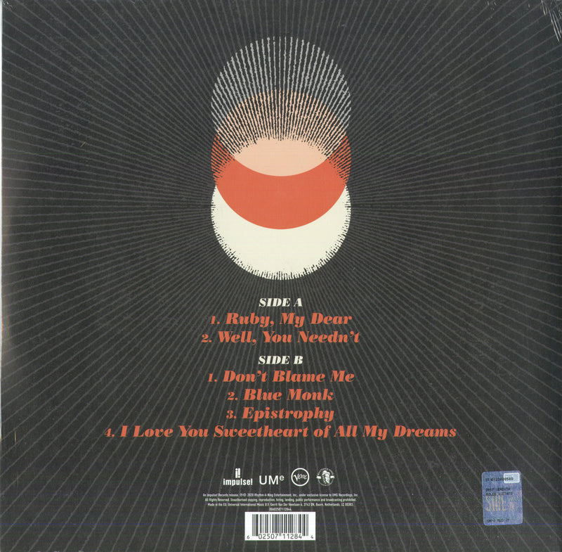 Monk Thelonious - Live At The Palo Alto High School 1968 Lp 0602507112844