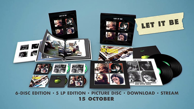 Beatles The - Let It Be 50Th Anniversary (Box Superdeluxe 4 Lp 180 Gr.+ Ep 12") Limited Lp 0602507138899