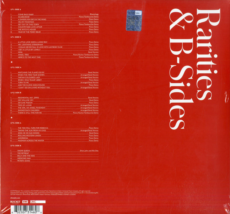 John Elton - Jewel Box (Rarities And B-Sides Highlights) Lp 0602507314606