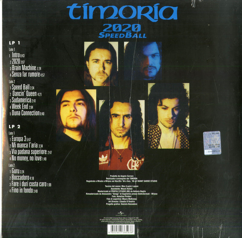 Timoria - 2020 Speedball (25° Anniverary Edt.) (180 Gr. Vinyl Color Limited Edt.) Lp 0602507365936