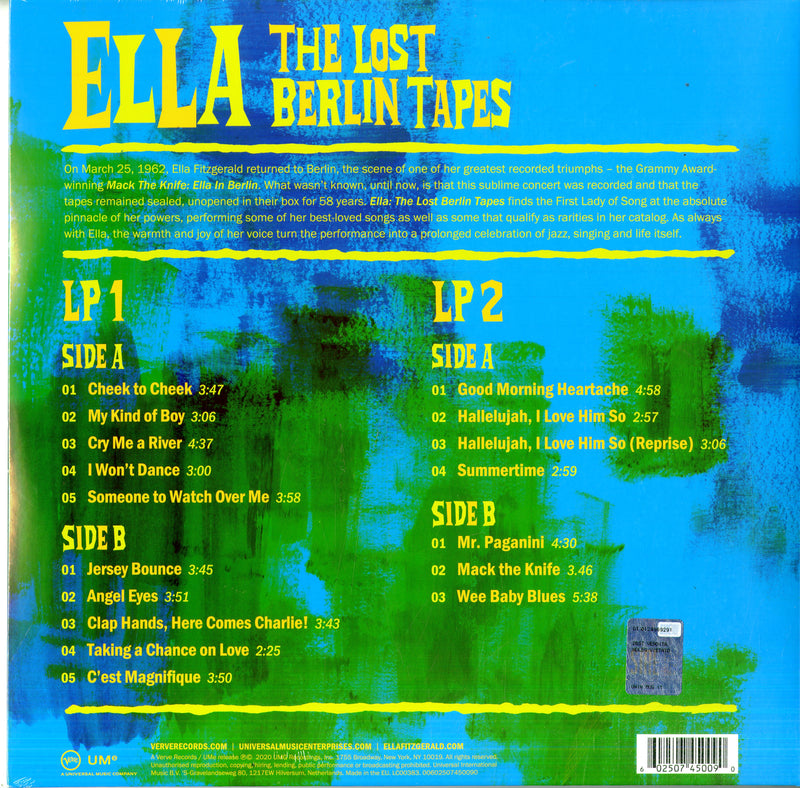 Fitzgerald Ella - Ella: The Lost Berlin Tape Vinile LP - Vinyl record 0602507450090