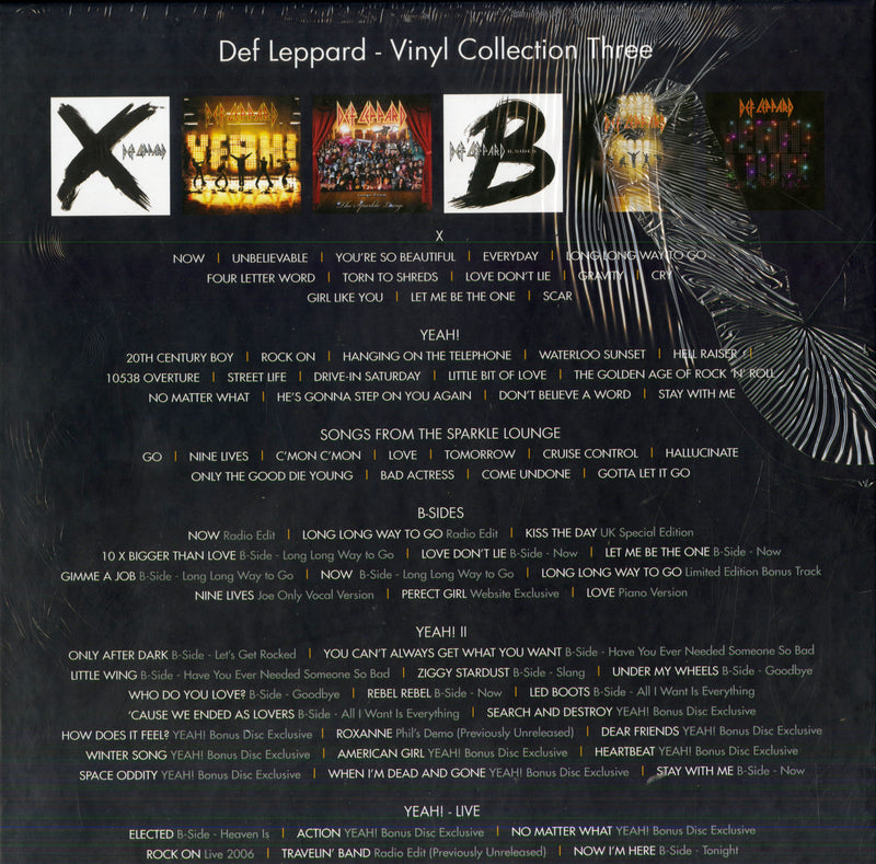 Def Leppard - The Vinyl Boxset Vol.3 (180 Gr. Box 9 Lp Limited Edt.) Lp 0602508180026