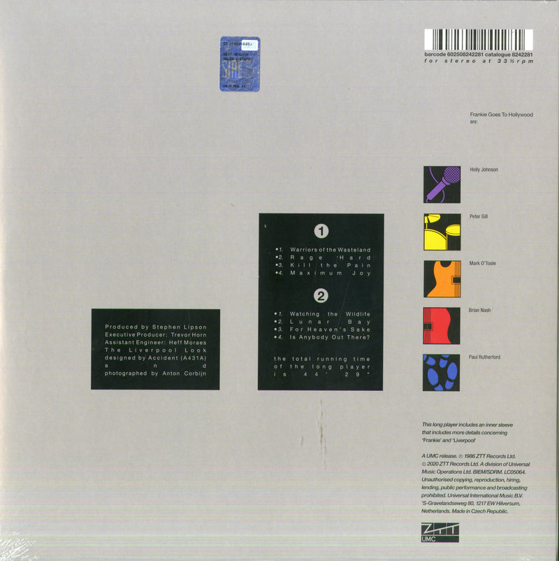 Frankie Goes To Hollywood - Liverpool Lp 0602508242281