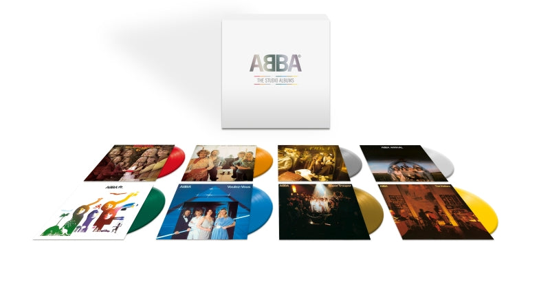 Abba - The Studio Albums (Box 8 Vinili Colorati Limited Edt.)