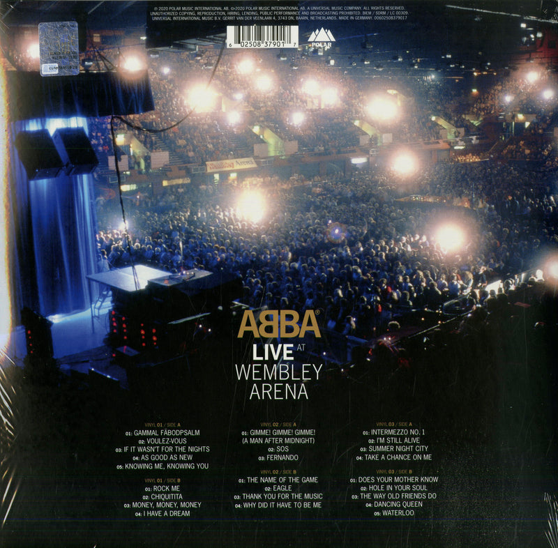 Abba - Live At Wembley Arena (Limited Edt.) Vinile LP - Vinyl record 0602508379017