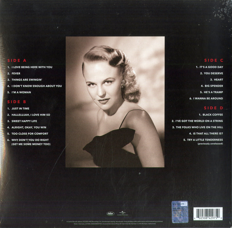 Lee Peggy - The Ultimate Peggy Lee (Raccolta + Inedito) (180 Gr.) Lp 0602508429750