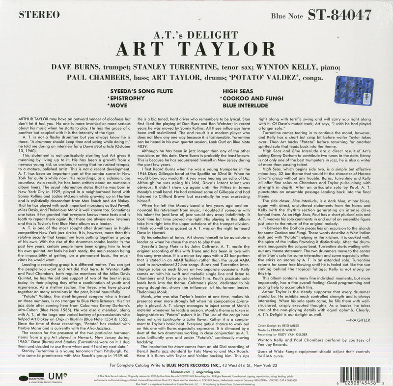 Taylor Art - Art'S Delight Lp 0602508454585