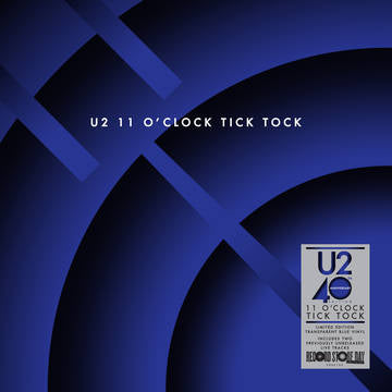 U2 - 11 O'Clock Tick Tock (Vinyl Blue Transparent) (Rsd 2020)