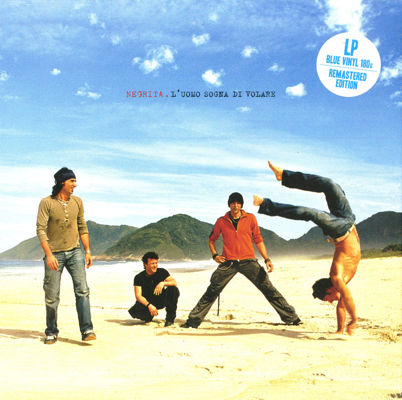 Negrita - L'Uomo Sogna Di Volare (180 Gr. Vinile Azzurro Rimasterizzato) Vinile LP - Vinyl record 0602508500459