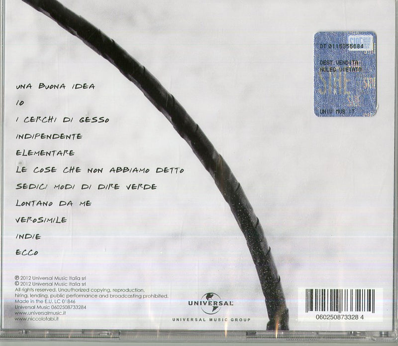 Fabi Niccolo' - Ecco CD 0602508733284